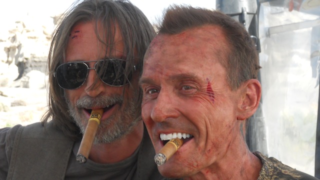 Stargate Universe - Dr Rush & Simeon - Robert Carlyle & Robert Knepper