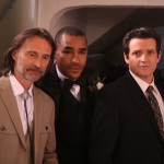 Stargate Universe - Dr Rush, Sgt Greer, and Col Young